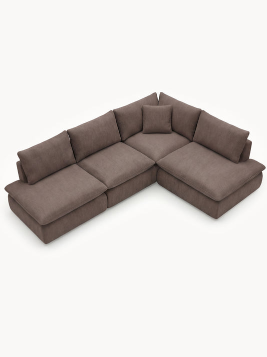 Modular Sofa Kuroda 4-Seat Open Corner Lounge