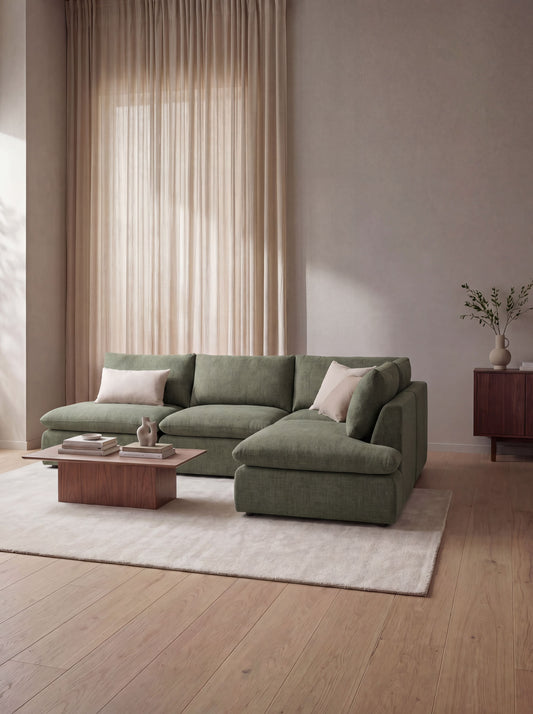 Modular Sofa Kuroda 4-Seat Open Corner Lounge