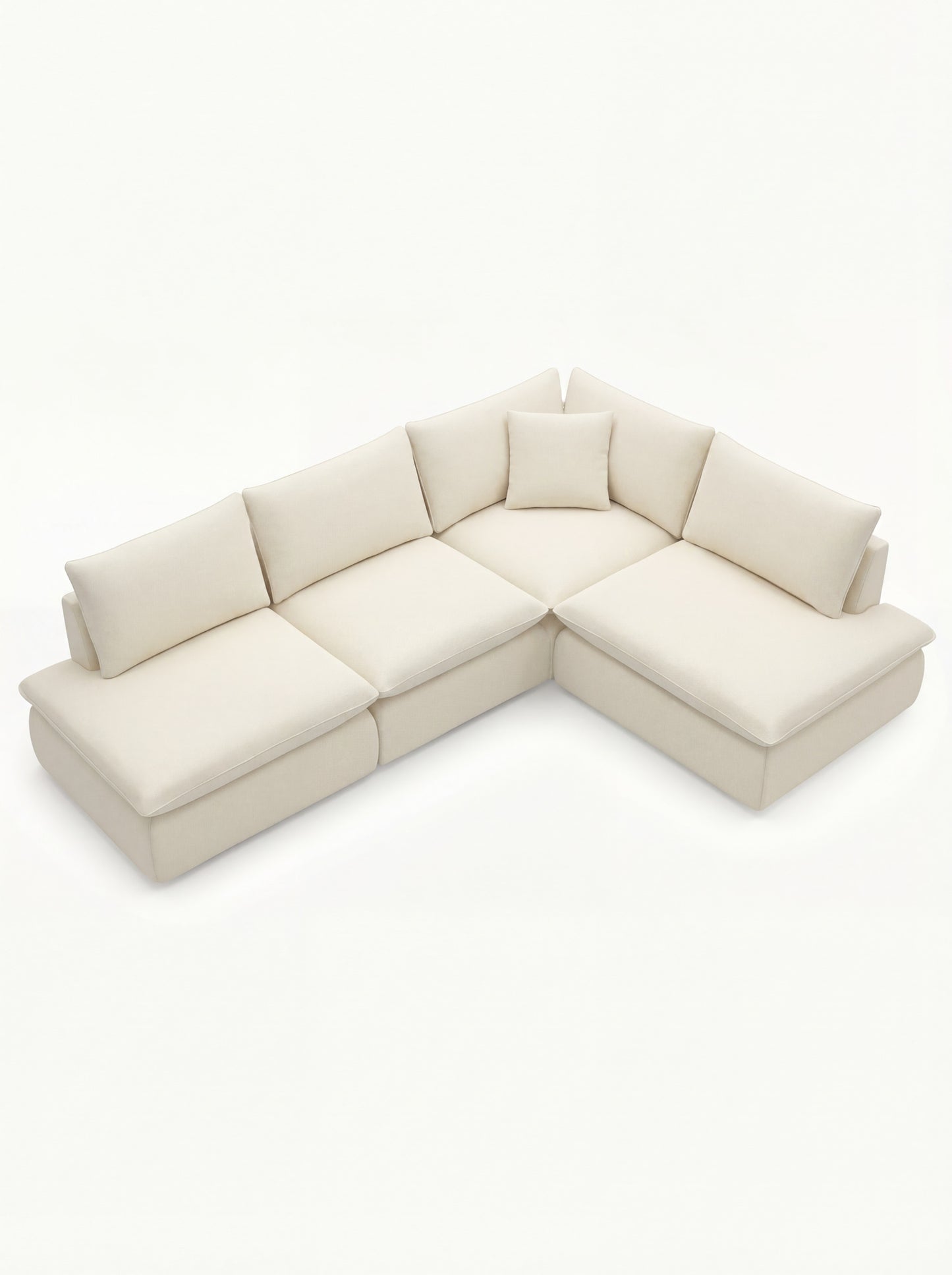 Modular Sofa Kuroda 4-Seat Open Corner Lounge