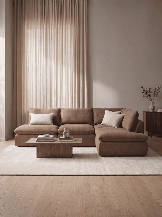 Modular Sofa Kuroda 4-Seat Open Corner Lounge