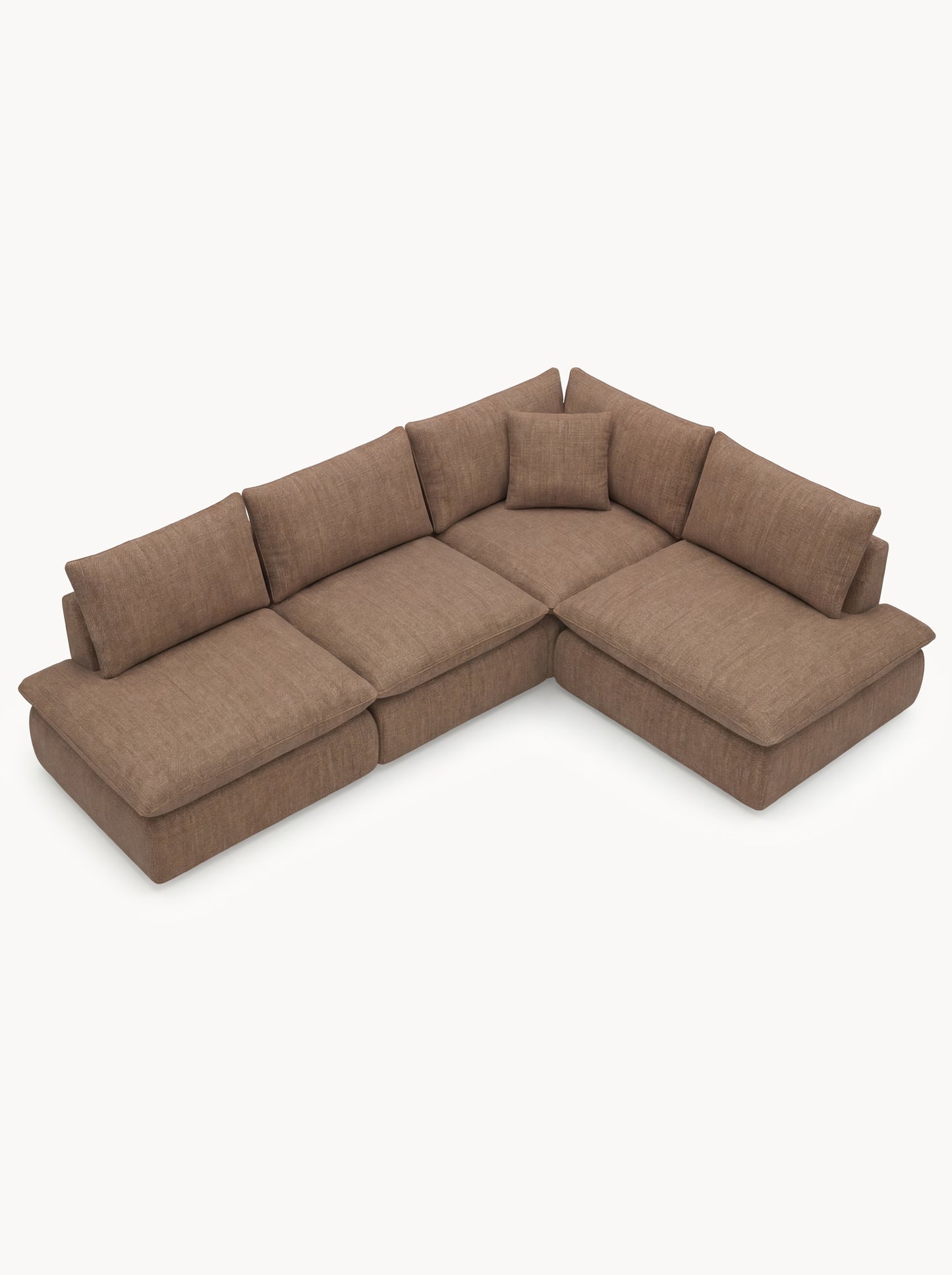 Modular Sofa Kuroda 4-Seat Open Corner Lounge
