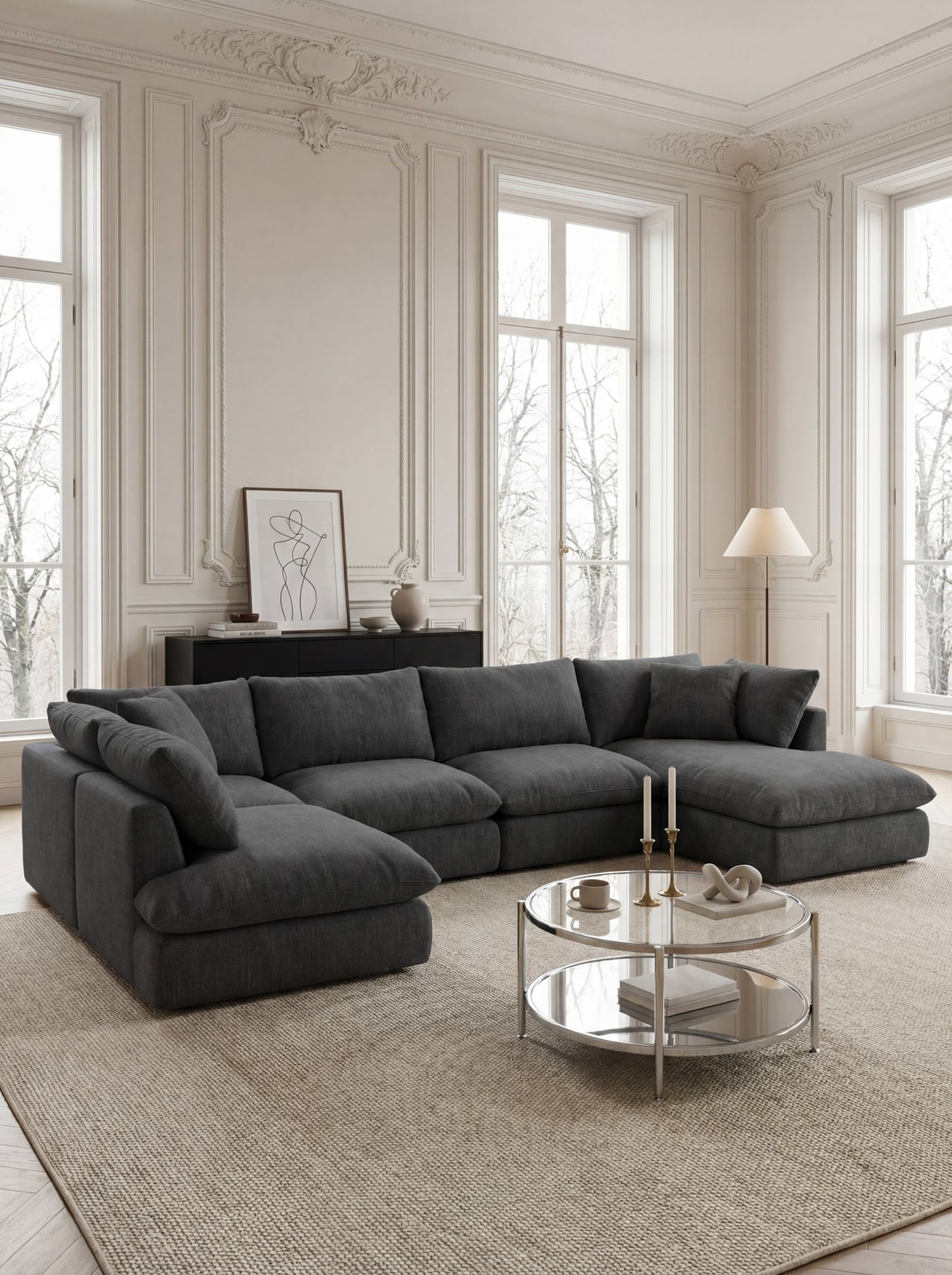 Modular Sofa Kuroda U-Seat