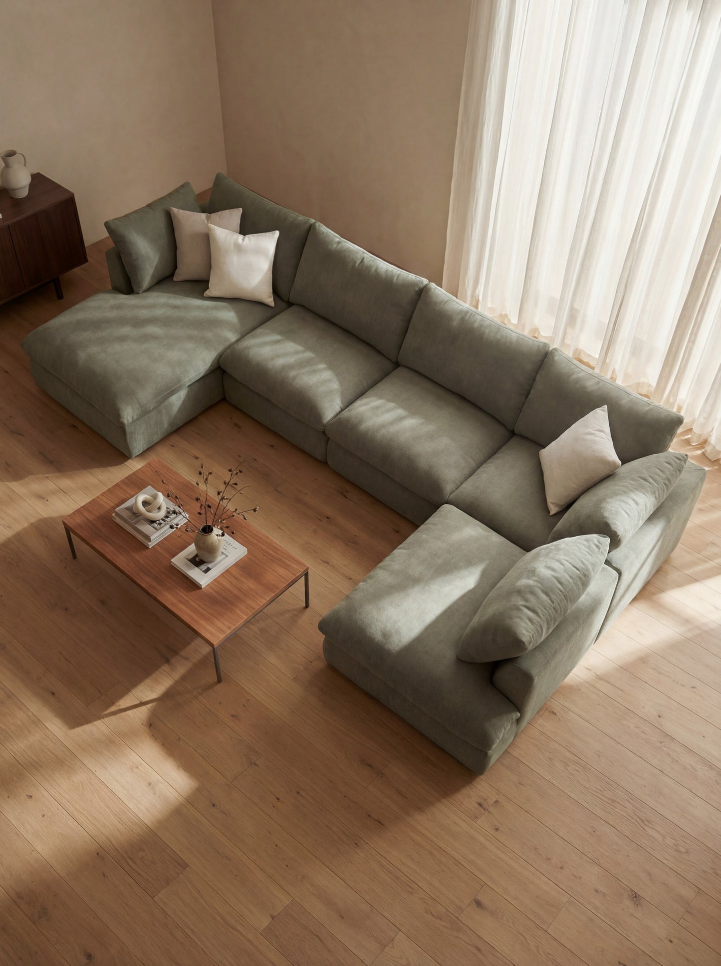 Modular Sofa Kuroda U-Seat
