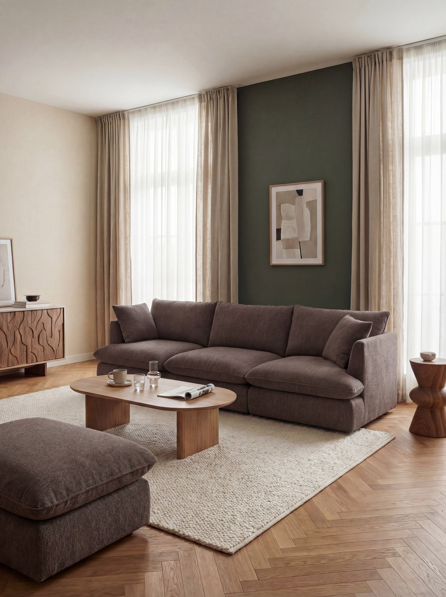 Modular Sofa Kuroda 3-seat